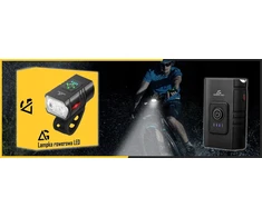 Arsa Go PRIEKINĖ GALINĖ DVIRAČIO ŠVIETIMO LED PRIEKINĖ PAKRAUJAMOJO ŠVIETIMO RINKINYS USB