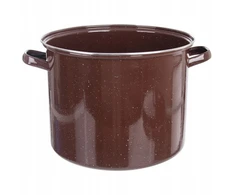 Artemis Didelis emaliuotas plieno puodas gastronominiam maisto ruošimui 32 cm 20L