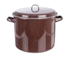 Artemis Didelis emaliuotas plieno puodas gastronominiam maisto ruošimui 32 cm 20L