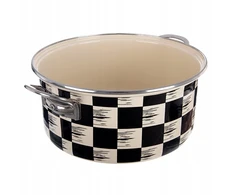 Artemis Puodas Emaliowany do Gotowania Tradycyjny na Gaz Indukcję 26 cm 5L