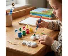 Artmaker Velykiniai gipso figūrėlės-pakabukai dažymui, 2 vnt. Kūrybinis rinkinys