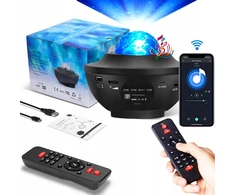 Artnico Projektorius GWIAZD Dla Dzieci Rzutnik Nieba Lampka Nocna Garsiakalbis BLUETOOTH