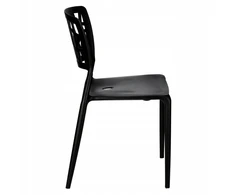 Artpro MODERNI JUODOS KĖDĖS LOFTAS, SKIRTA VIRTUVEI, ATRAŠAS ATGALĖS, ILGUS