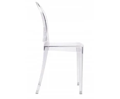 ArtPro SKAIDRI BALTA VALGOMO KĖDĖ, ELEGANTINGA, MODERNA, VĖDUOKLIS