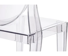 Artpro SKAIDRI BALTA VALGOMO KĖDĖ, ELEGANTINGA, MODERNA, VĖDUOKLIS