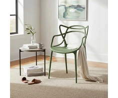 Artseries Ažūrinė Modern Olive LOFT virtuvės kėdė Home Kitchen Bistro UV
