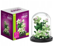 Artyk Konstrukciniai kaladėlių rinkinys: Orchidejos po gaubtu, 204 el.