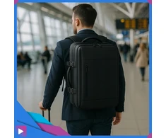 Asato Kompresinė vakuuminė kuprinė su pompa 45x30x20 Ryanair Wizzair