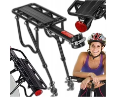 Asato Universalus aliuminis galinis dviračio laikiklis 50 kg sėdynės stulpui