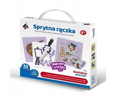 Askato PIEŠIMO TRACES KONKURSAI RAIDĖS RINKINYS SU RAŠIKLIU, 53 ELEMENTAI 4 M.