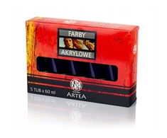 Astra Artea Fioletiniai Akriliniai Dažai 60ml