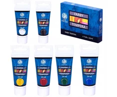 Astra Artea temperiniai dažai, 6 spalvos x 20ml
