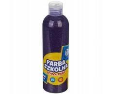 Astra blizgučių plakatų dažų rinkinys, 4 spalvos, 250 ml