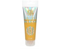 Astra Deco Akriliniai Dažai 75ml, Geltonos/aukso