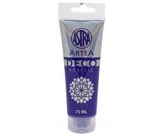 Astra Deco Artea akriliniai dažai, 75ml, šviesiai violetiniai
