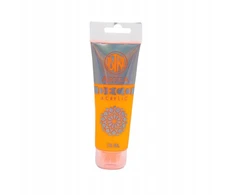 Astra Deco neon oranžiniai akriliniai dažai 75ml