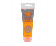 Astra Deco neon oranžiniai akriliniai dažai 75ml