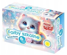 Astra Farby szkolne - Kotki, 6 kol x 20 ml