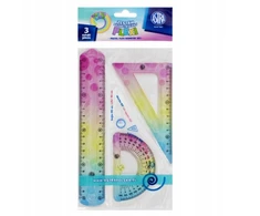 Astra Flexi Pastelinis Geometrijos Rinkinys 3 El.