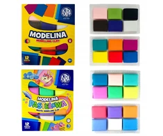 Astra modelinas: 24 spalvos (bazinis + pastelinis)