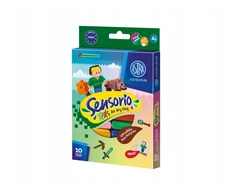Astra Modeliuojantis molis (oras sausas molis) Sensorio Kids Pixel, 10 spalvų, 336124021