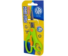 Astra mokyklinės žirklės "easy Open", 13 cm, apvalūs galai