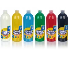 Astra mokykliniai dažai 6x1l, 6 spalvos