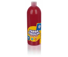 Astra mokykliniai dažai, tamsiai raudoni, 1000 ml