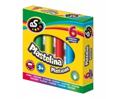 Astra Mokyklinis plastilinas vaikams 6 spalvų, minkštas, nelimpantis