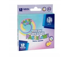 Astra Pasteliniai vaško pieštukai, 12 spalvų