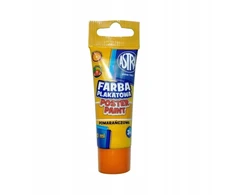 Astra plakatiniai dažai tūbelėje, oranžiniai, 30 ml