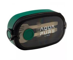 Astra Śniadaniówka AQUA PURE ze sztuccami žalias/juodas