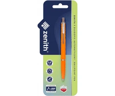 Astra Zenith 7 Fluo automatinis rašiklis, 0,8 mm, mėlynas rašalas