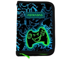 Astrabag Gaming dviejų skyrių mokyklinė penalas berniukams