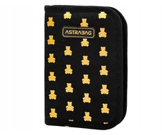 Astrabag "golden Teddy" dvigubas pieštukinė be priedų