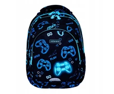 Astrabag Mokyklinė kuprinė trijų skyrių 27L Astra BAG AB300 GO PLAYING