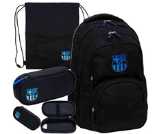 Astrabag Rinkinys szkolny plecak piórnik maišelis FC Barcelona Juodas |Oficjalna Licencja