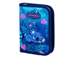 Astrabag Sweet Koala – pieštukinė su 2 atvartais, talpi ir lengva