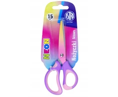 Astrakids ergonomiškos mokyklinės žirklės 15 cm - Neoninės
