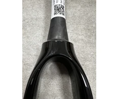 Astro Carbon integruoto disko kūginis žvyro kietos šakės 12x100 mm ašis