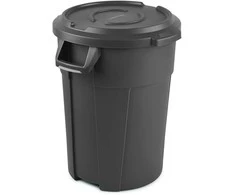 Atliekų konteinerio dangtis Titan Rotho Pro 85L pilkas