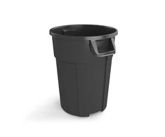 Atliekų konteineris Titan Rotho Pro 120L juodas