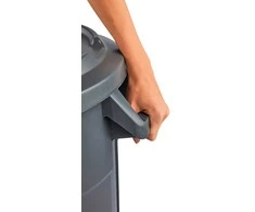 Atliekų konteineris Titan Rotho Pro 85L pilkas