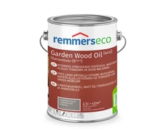 Atmosferos poveikiui atsparus matinis aliejus Remmers Garden Wood Oil [eco] grafito pilkas 2,5 l
