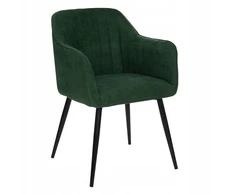 Atmosphera VELŪRINIS FOTOTELIS, elegantiškas, patogus, žalias VELIūrinis aksominis KĖDĖLIS, žalias