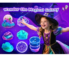 Atopdream Gamyklos laboratorijos gleivių kūrimo rinkinys: „Slime Galaxy Magic System“ pasidaryk pats