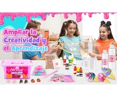 ATOPDREAM Slime ledai, kaliosios jutiminės medžiagos, šaunūs žaislai vaikams