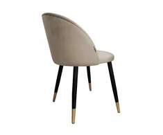 Atos Colin kėdė, juoda/auksinė koja MG09, stilinga ir elegantiška
