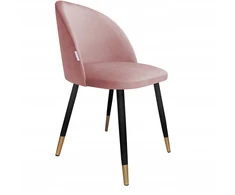 Atos Colin kėdė, juoda/auksinė koja MG58, elegantiškas dizainas