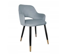 Atos Milano kėdė, juoda/auksinė koja BL06, stilinga ir patogi